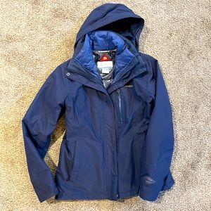 Columbia 3-in-1 interchange jacket